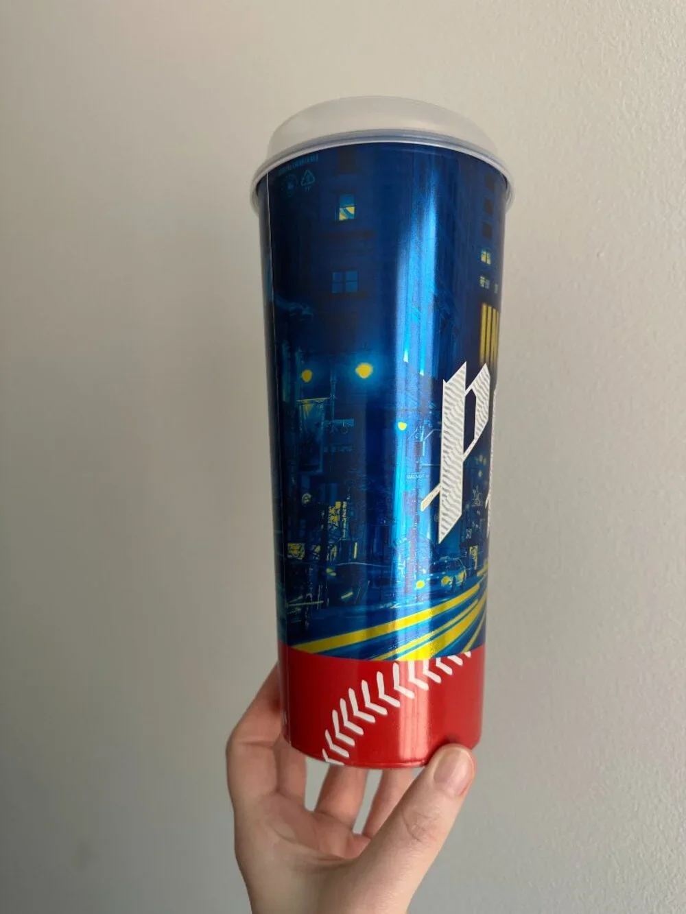 PHILLIES Unapologetically Philly City Connect Blue 2025 Souvenir Cup & Lid 44oz